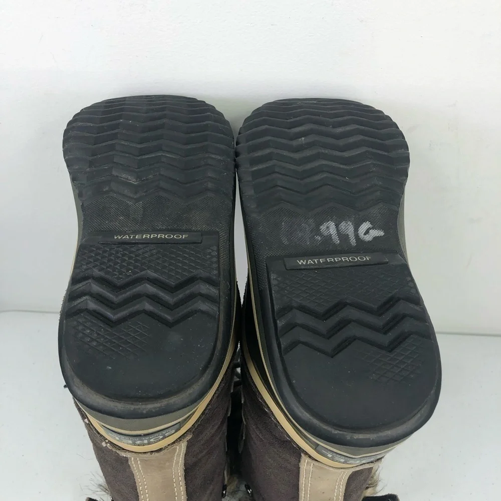 Sorel Joan Of Arc Arctic Rubber Suede Winter Boots